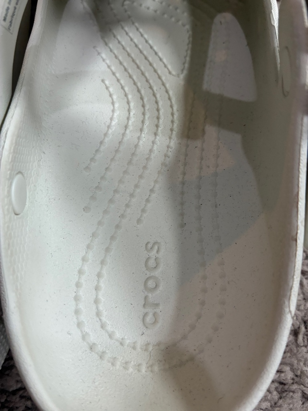 CROCS Classic Mary Jane Clog in Cream - Picture 4 of 5